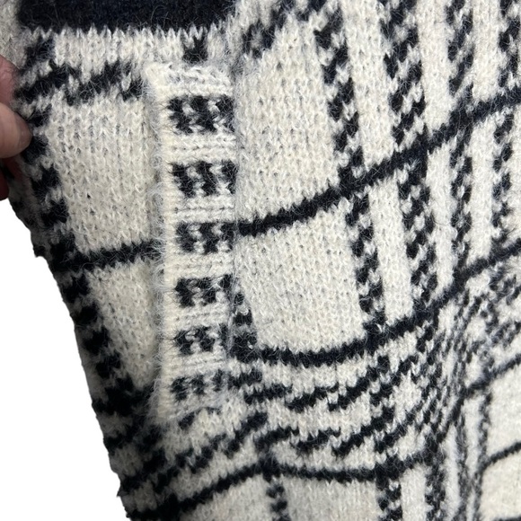 L SPACE Stirling Sweater Coat Couldn't Be Cozier Plaid Size XL - Picture 14 of 16